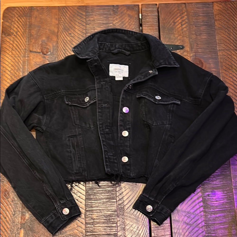 Forever 21 Black Denim Jacket